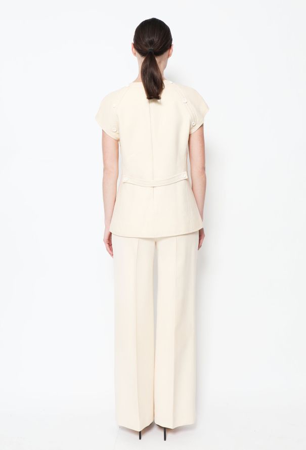 Courrèges 70s Mod Pants Ensemble - 4