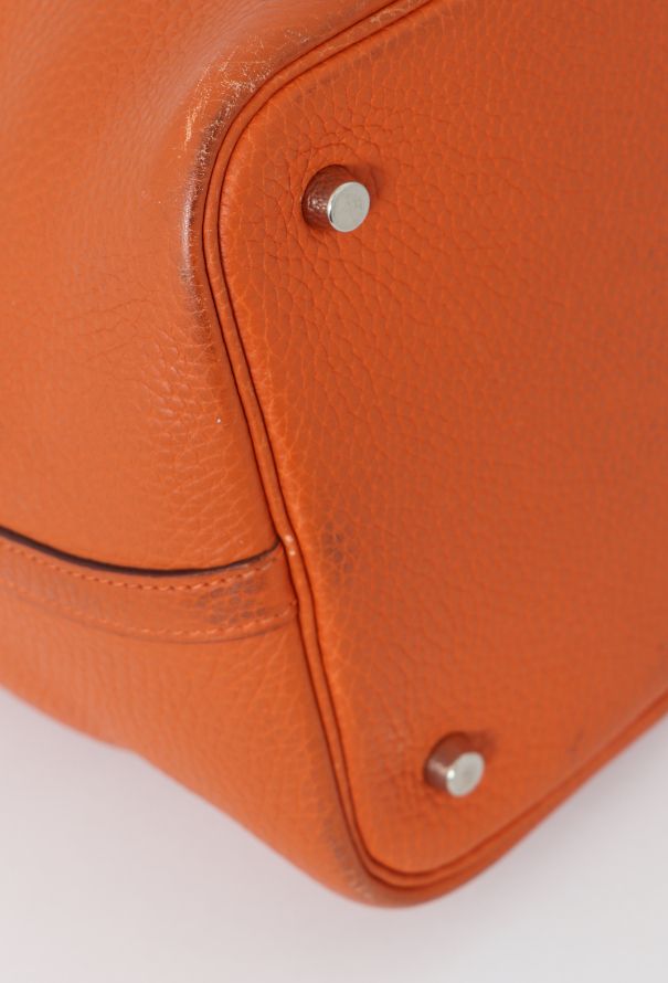 Hermès Orange Clémence Picotin 22 - 9