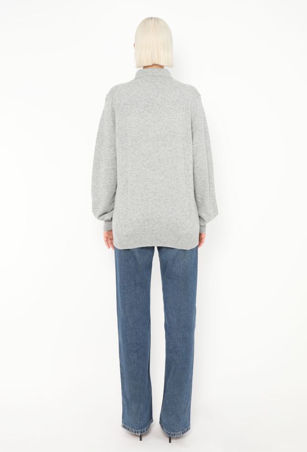 Comme des Garçons 2007 Logo Knit Polo - 4