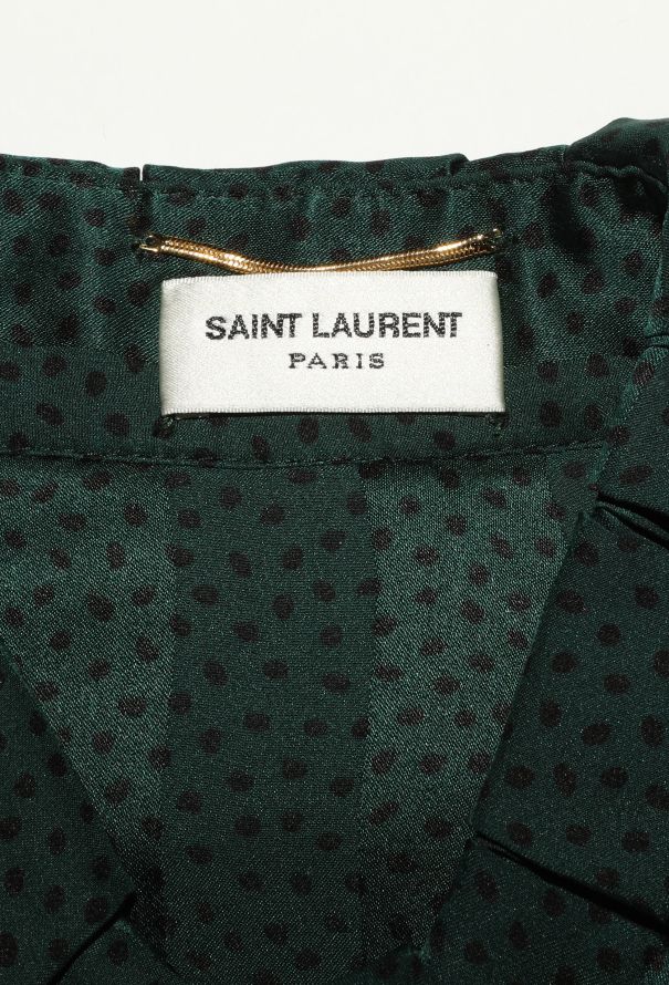 Saint Laurent Pre-Fall 2020 Ruffled Silk Blouse - 6