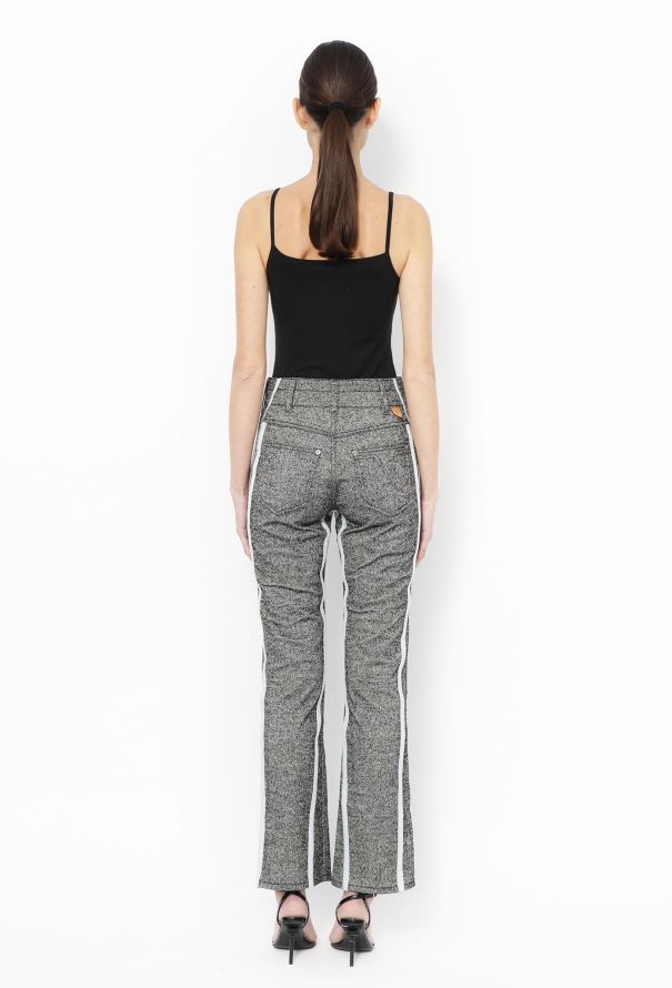 Louis Vuitton F/W 2021 Denim Trim Racer Pants - 5