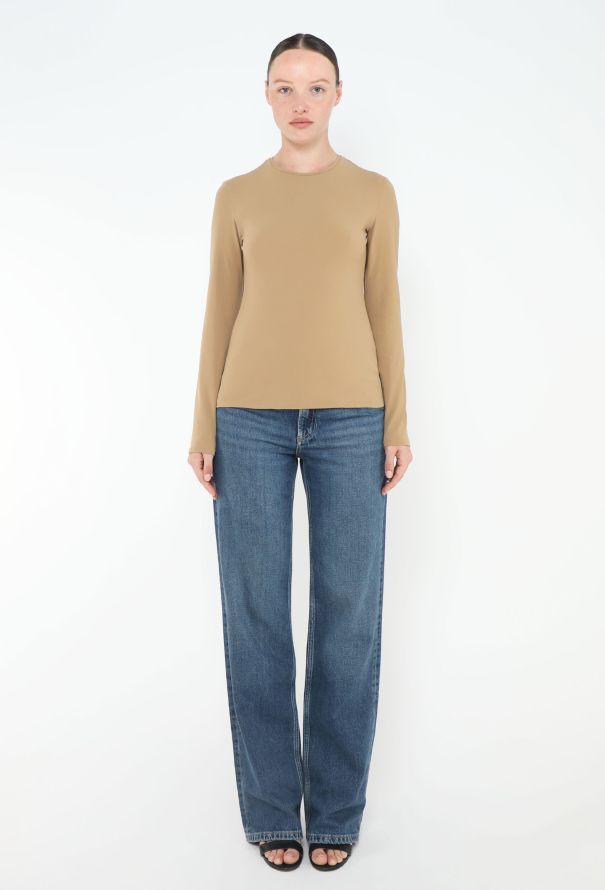 The Row Pre-Fall 2022 Inverness Jersey Top - 2