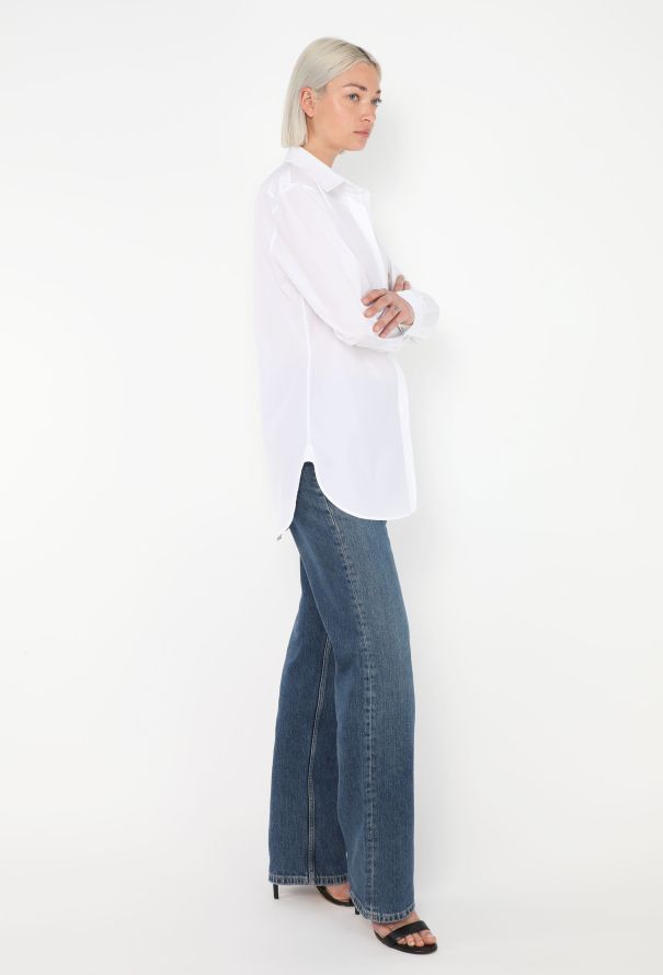 The Row 2023 Derica Tailored Poplin Shirt - 4