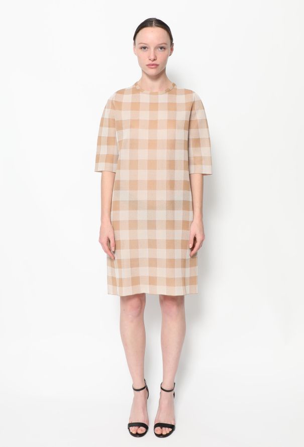 Céline F/W 2014 Gingham Silk Tunic - 1
