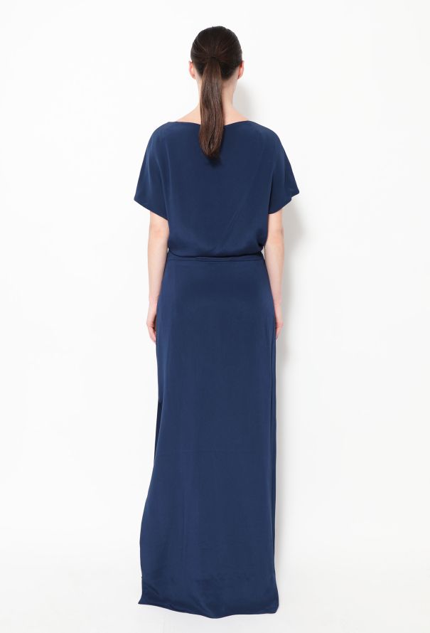 Balenciaga Edition Belted Silk Gown - 3