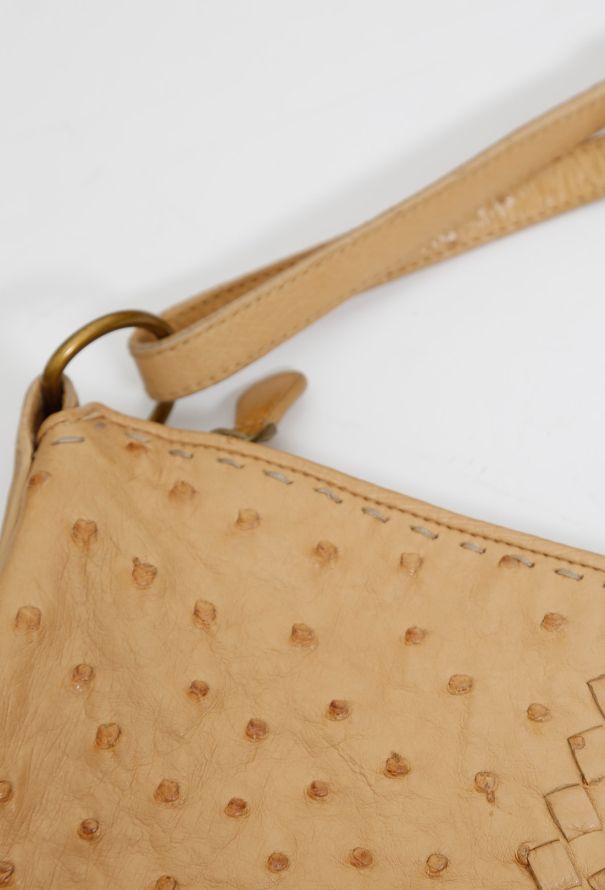 Bottega Veneta Ostrich Tote Bag - 11
