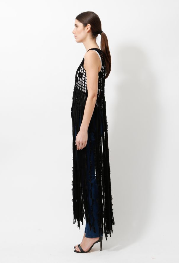 Rodarte S/S 2010 Fringe Knit Tunic - 6