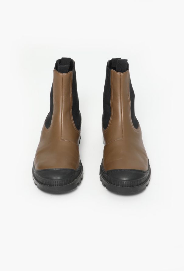 Loewe F/W 2021 Rubber Capped Chelsea Boots - 3