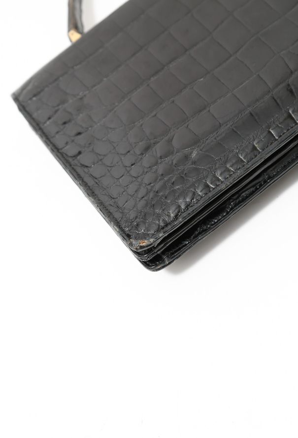 '60s Crocodile Piano Bag - 11