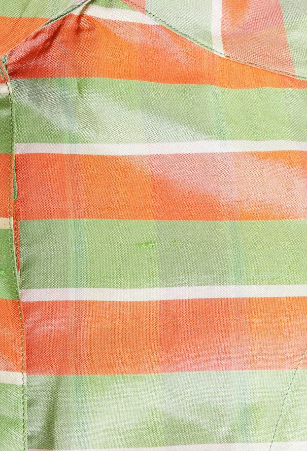 Exquisite Vintage Kenzo '70s Taffeta Lavallière Blouse - 5