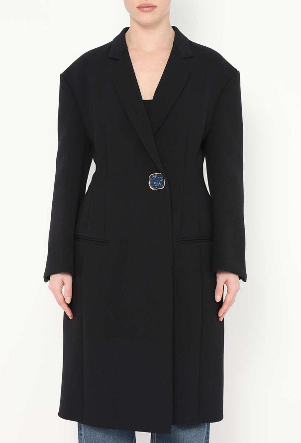 Céline Resort 2018 Gem Button Coat - 4