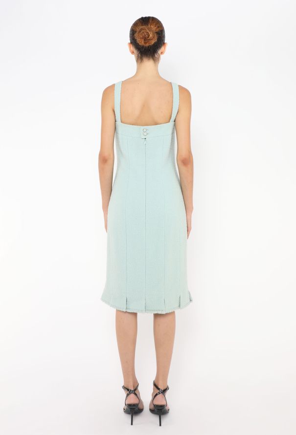 Chanel 1991 Haute Couture Bouclé Dress - 5