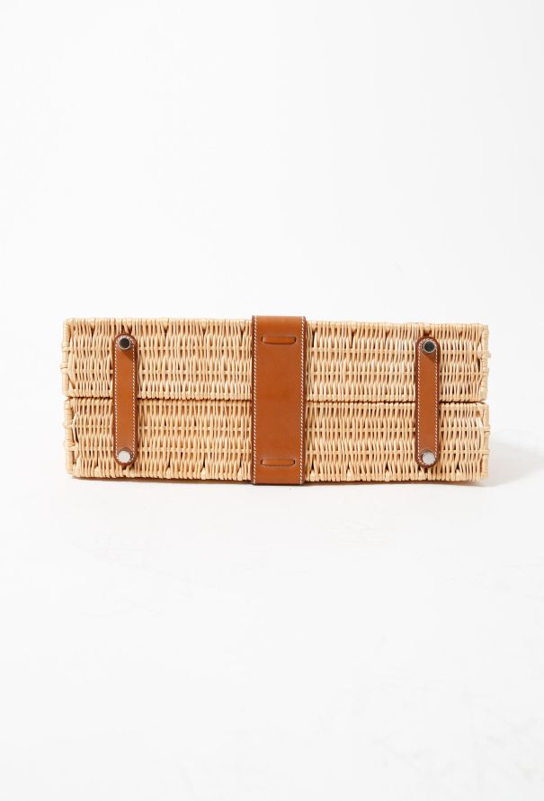 Hermès Collector Barenia & Osier Picnic Kelly 35 - 9