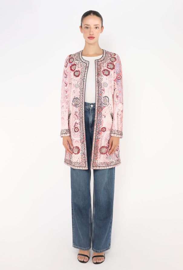 Isabel Marant S/S 2013 Hand-Embroidered Juliana Coat - 4