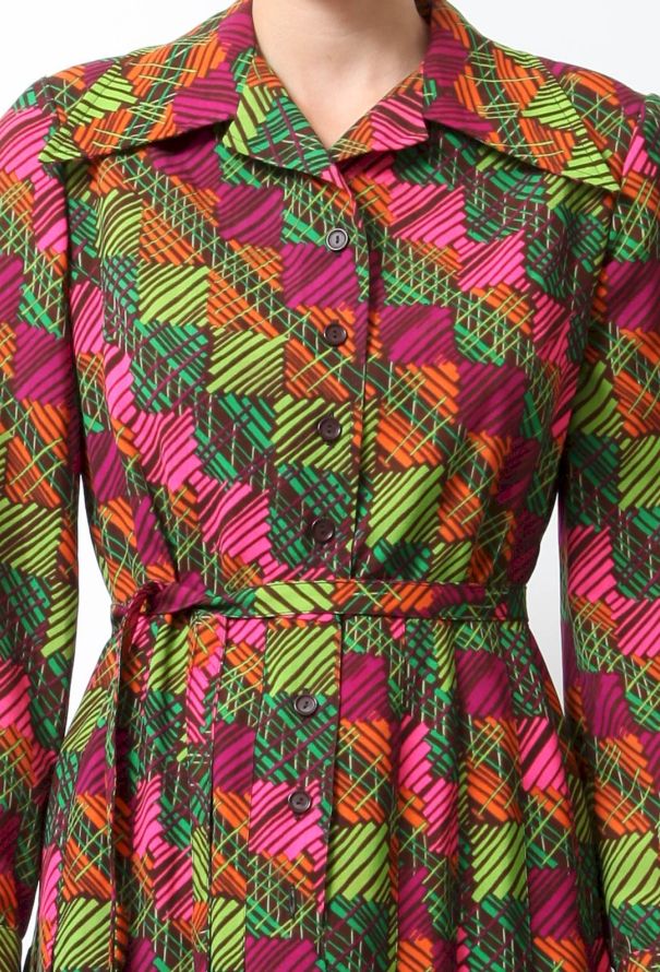 Exquisite Vintage Jean-Louis Scherrer '70s Shirt-dress - 4