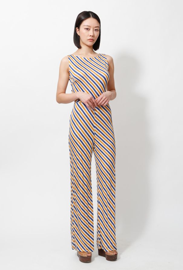 Prada 2012 Striped Jumpsuit - 4