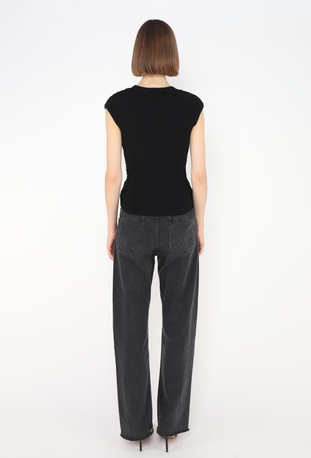 Chanel 'CC' Trellis Knit Top - 4