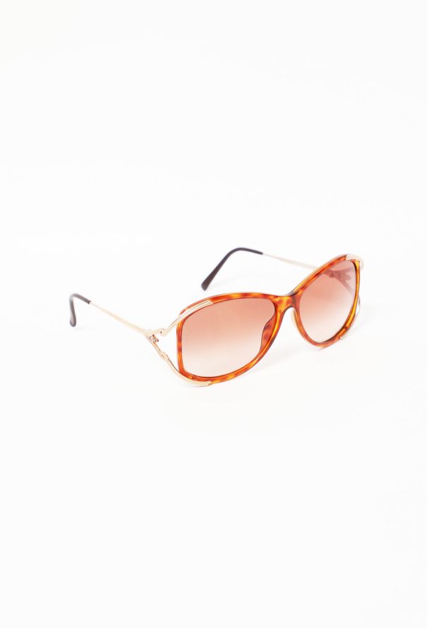 Christian Dior Vintage Tortoiseshell Frame Sunglasses - 2