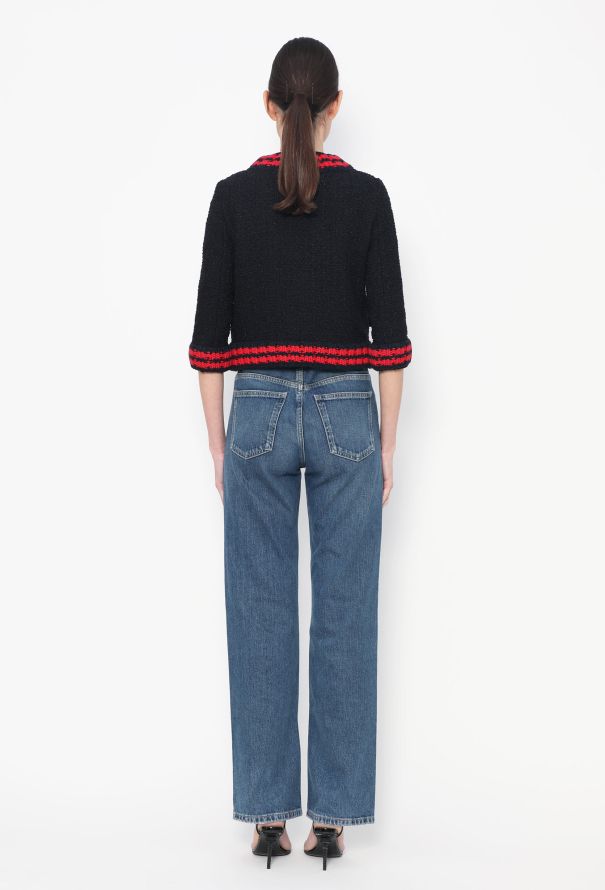 Gucci Resort 2016 Cropped Tweed Jacket - 7