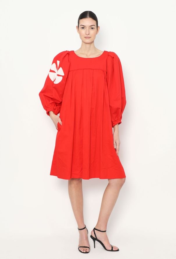 Saint Laurent S/S 1990 Pleated Tunic Dress - 4
