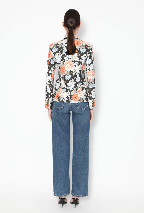 Céline Resort 2012 Floral Piqué Blazer - 6