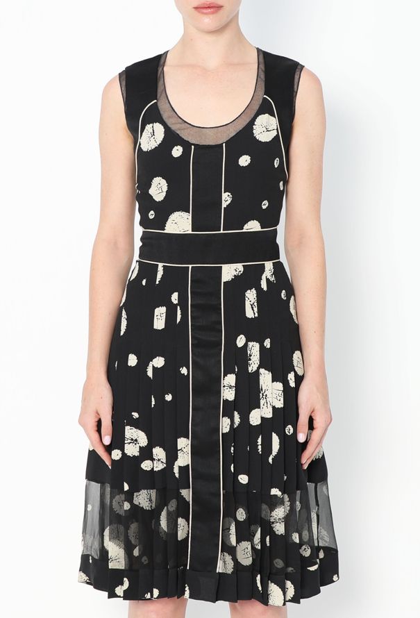 Balenciaga Patchwork Printed Crêpe Dress - 3