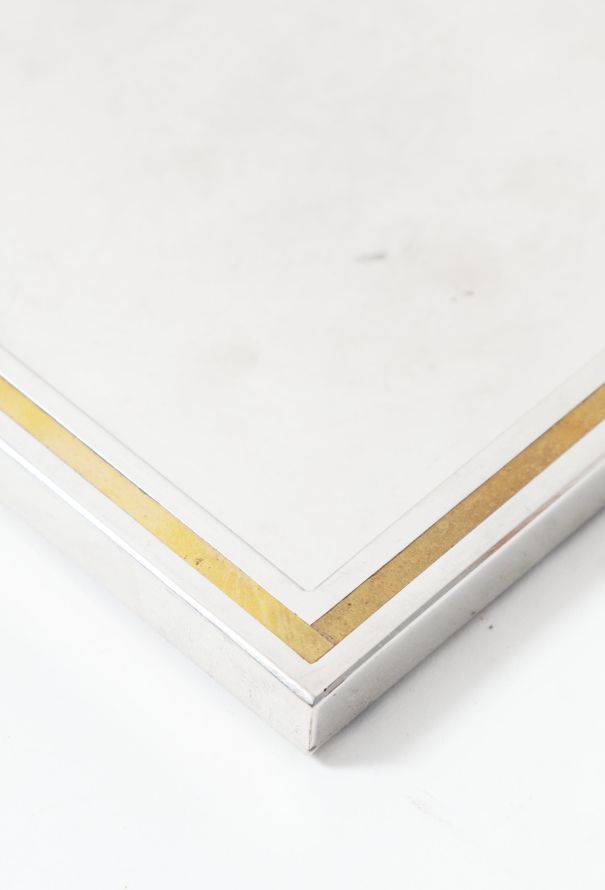 Vintage Objects & Decor Willy Rizzo '70s Steel Tray - 4