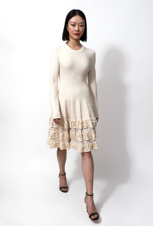 Alaïa Ruffled Skater Dress - 3