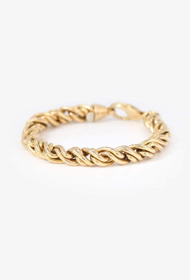 Vintage Fine Jewelry O.J Perrin 18k Yellow Gold Bracelet - 3