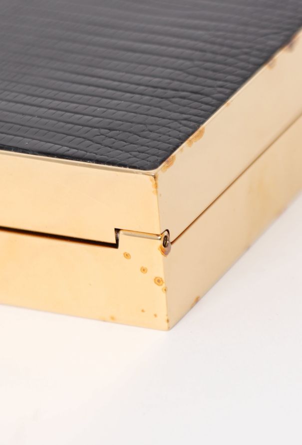 Céline Black Lizard Minaudière - 11
