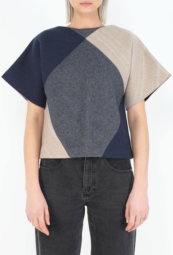 Céline Fall 2013 Harlequin Cashmere Top - 2