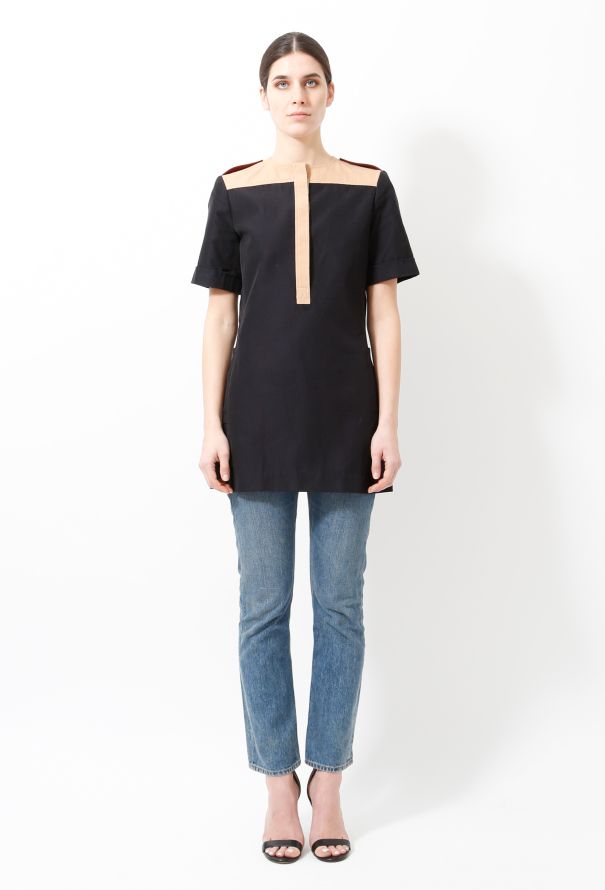 Céline Colorblock Cotton Tunic - 2