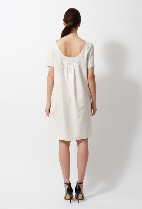 Chloé Scoop Back Smock Dress - 4