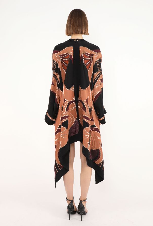 Gucci Art Nouveau Kaftan & Mesh Bralette, S/S 2014 - 8