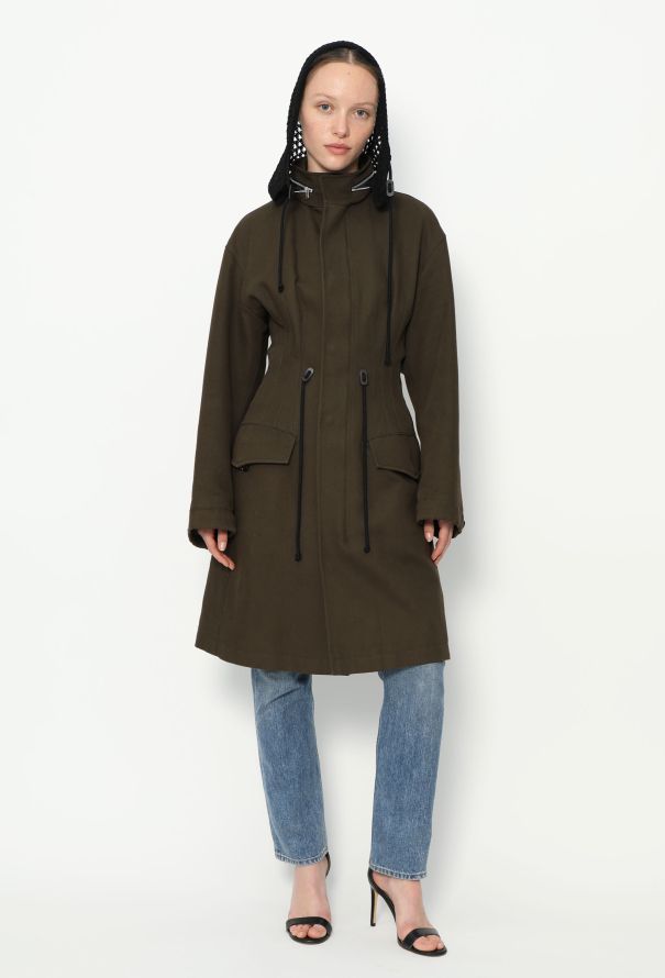 Bottega Veneta Resort 2021 Hooded Cargo Parka - 4