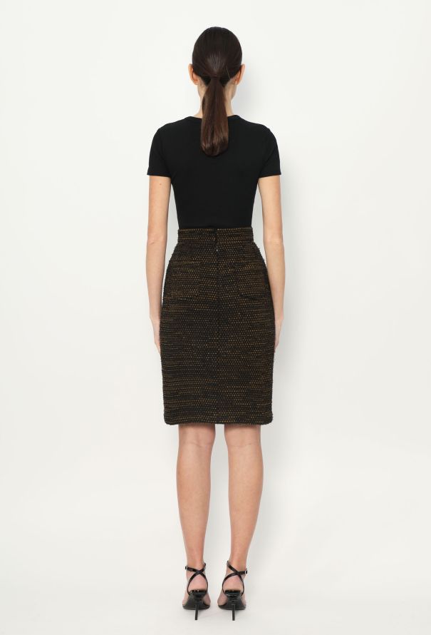 Chanel Pre-Fall 2010 Metallic Lesage Skirt - 5