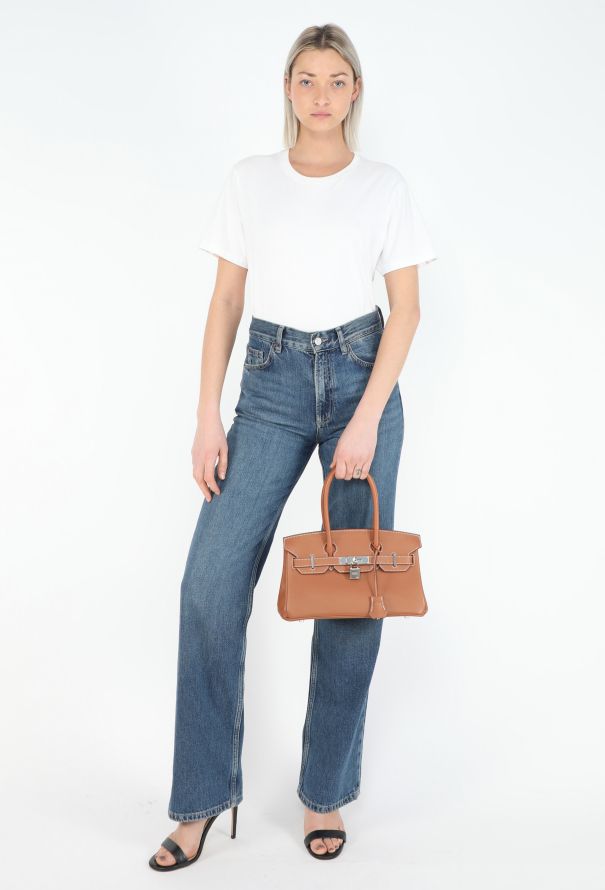 Hermès Exceptional Gold Evercolor Shoulder Birkin 29 - 6