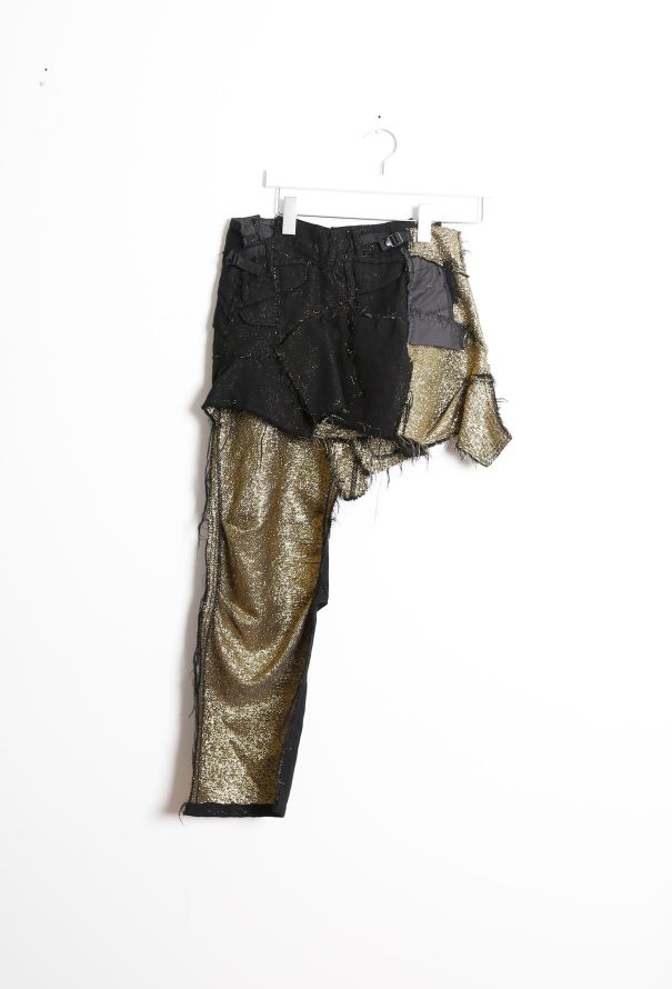Junya Watanabe Iconic 2006 Deconstructed Metallic Skirt - 7