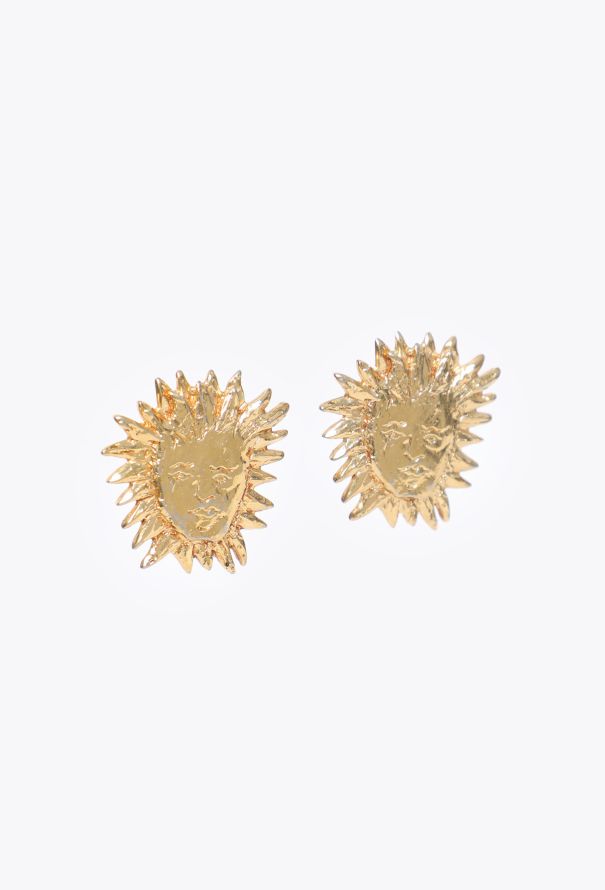 Saint Laurent 1988 Goossens' Sun Earrings - 2