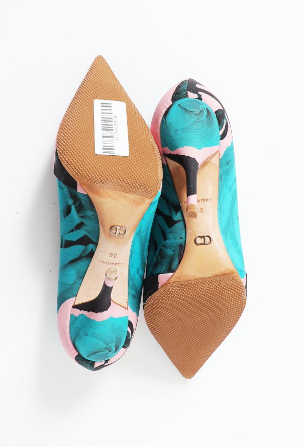 Dior Blooming Rose Pumps - 6