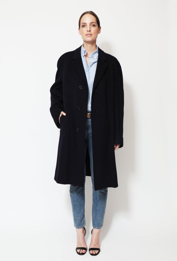Burberry Vintage Classic Wool Coat - 3