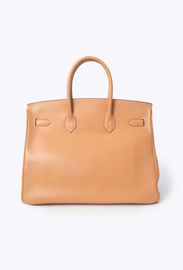 Hermès Natural Ardennes Birkin 35 - 5