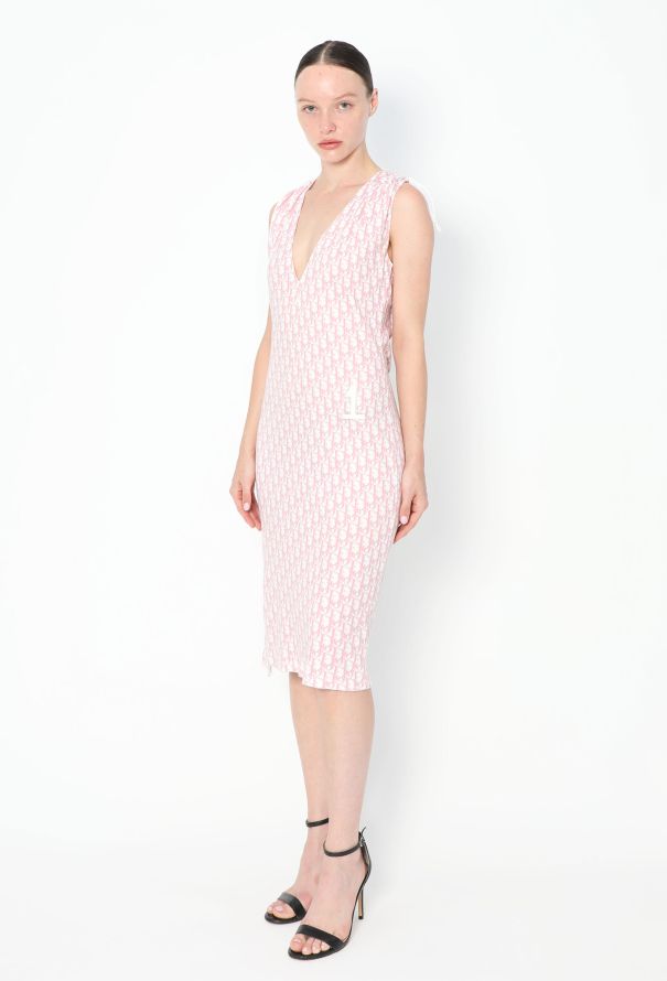 Dior 2004 Embellished Diorissimo Dress - 3