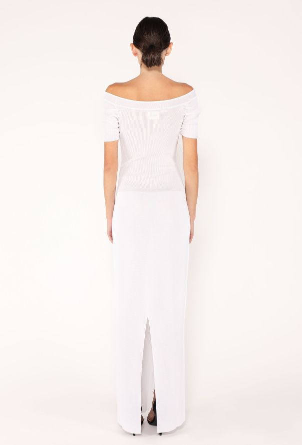 Khaite 2024 Basile Off-Shoulder Dress - 4