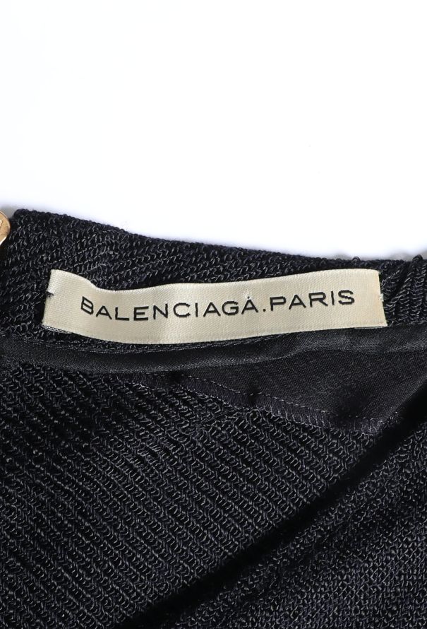 Balenciaga S/S 2005 Spiral Zip Dress - 7