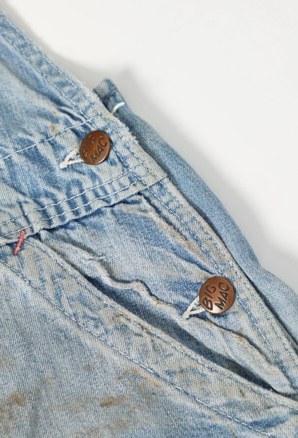 Men's Vintage 1960s Big Mac Denim Overalls - 7