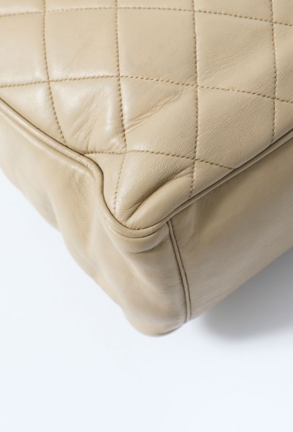 Chanel Beige Grand Shopping Tote Bag - 10