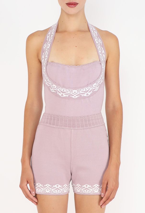 Alaïa Open-Back Halter Set, S/S 1992 - 2
