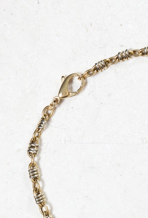 Vintage Fine Jewelry Vintage 1980s 18k Yellow Gold Necklace - 3