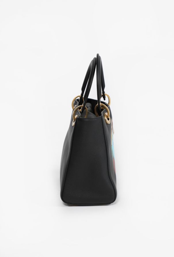 Dior 2018 Lady D-Lite Wheel of Fortune Tote - 4